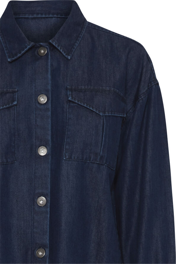 ICHI IHAUBREY JA Washed dark blue