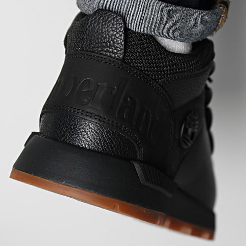 Baskets Sprint Trekker Mid A2PB4 Black Full Grain