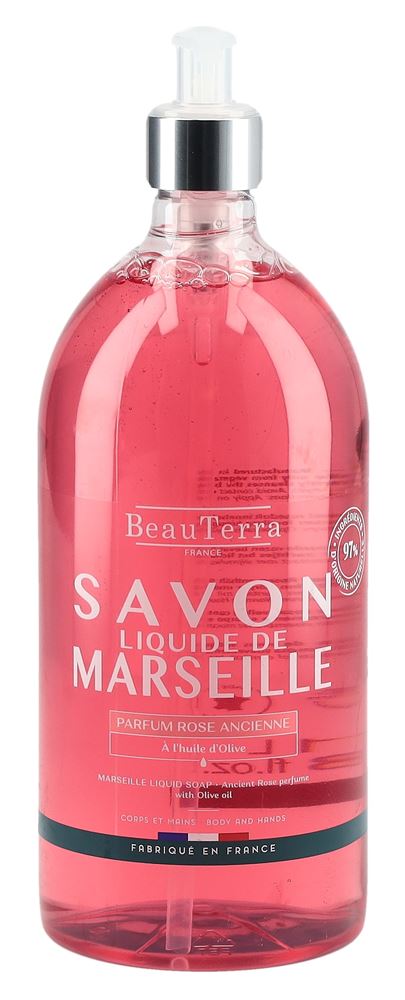 BEAUTERRA Flüssigseife Marseille liq alte Rose Fl 1000 ml