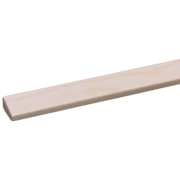 Glaslat grenen 10x19 mm lengte 270 cm