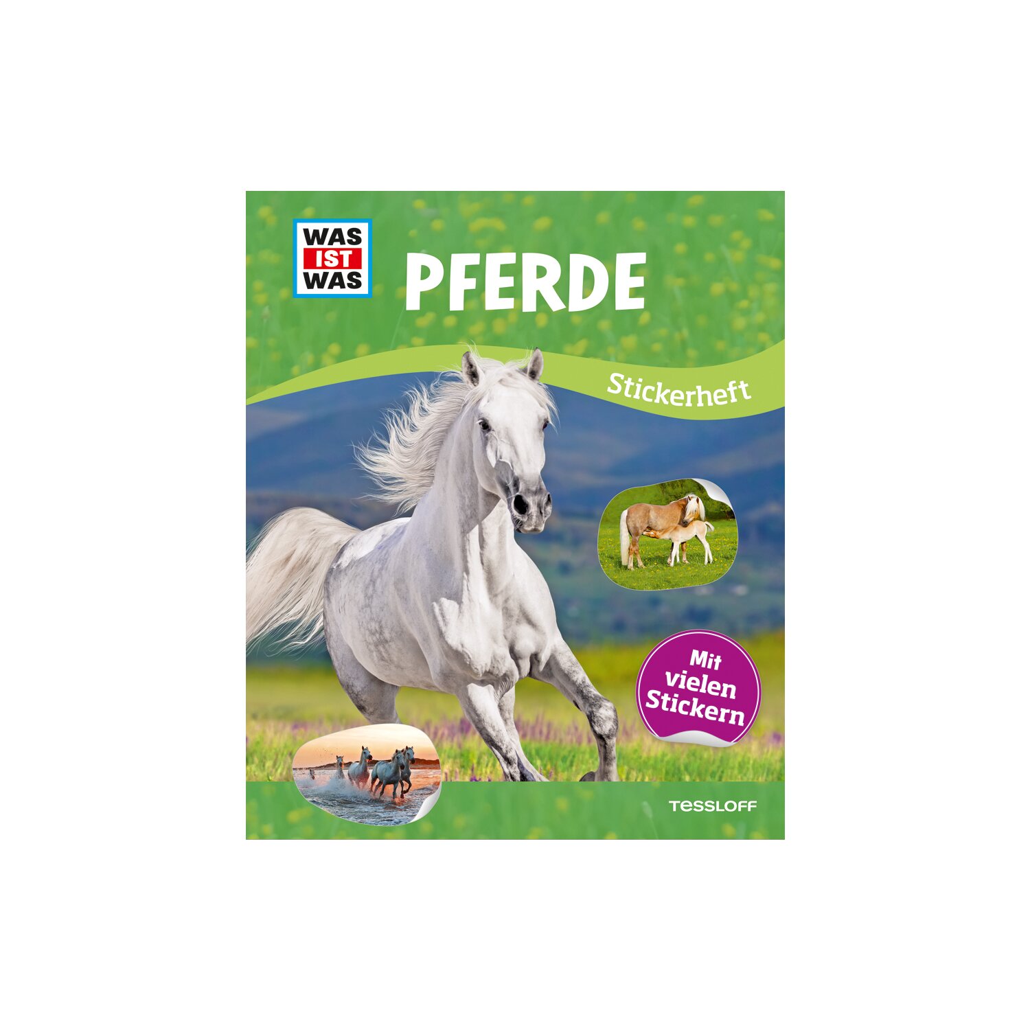 WAS IST WAS Stickerheft Pferde