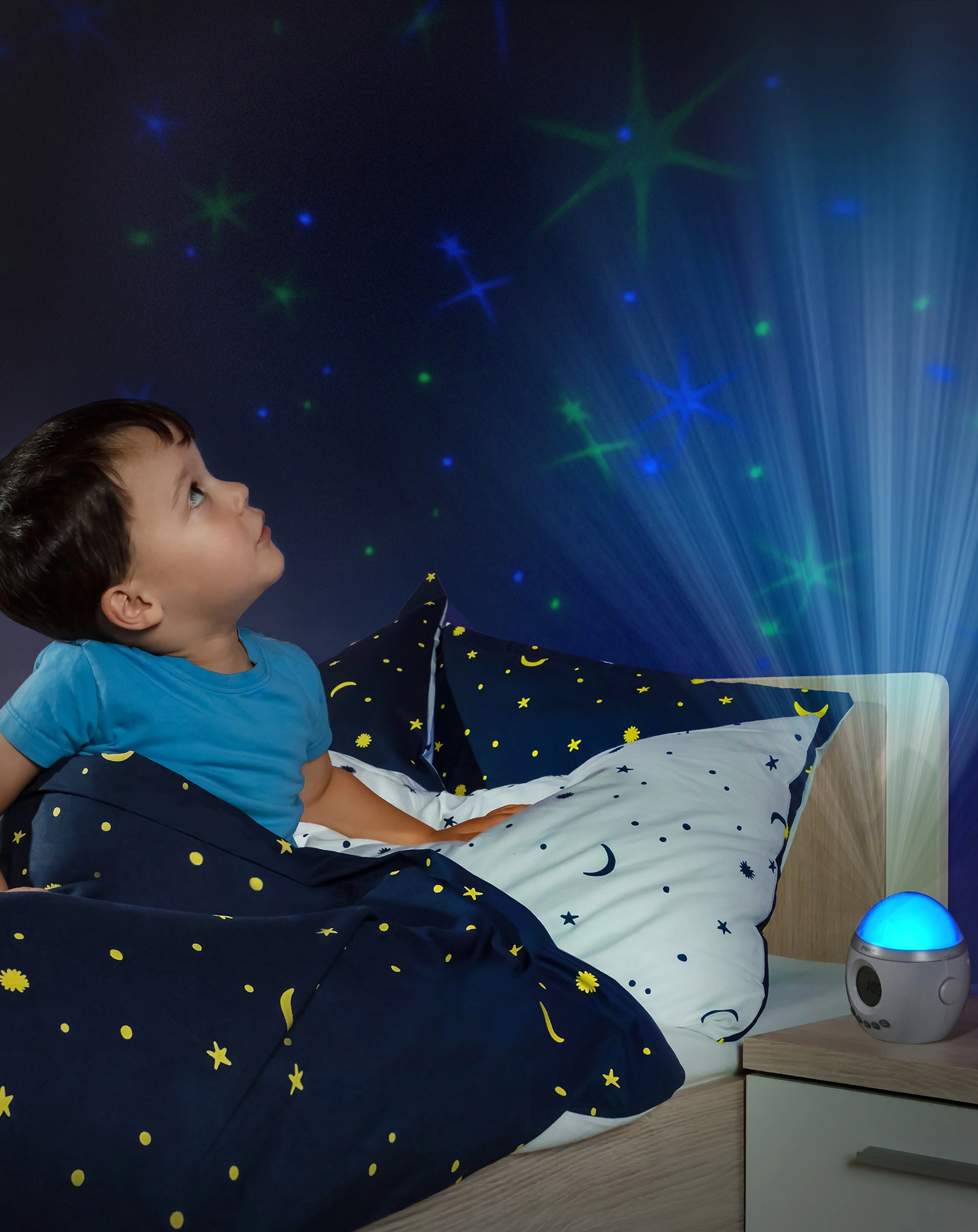 Einschlaflicht MY MAGIC STAR LIGHT mit Lichtprojektion