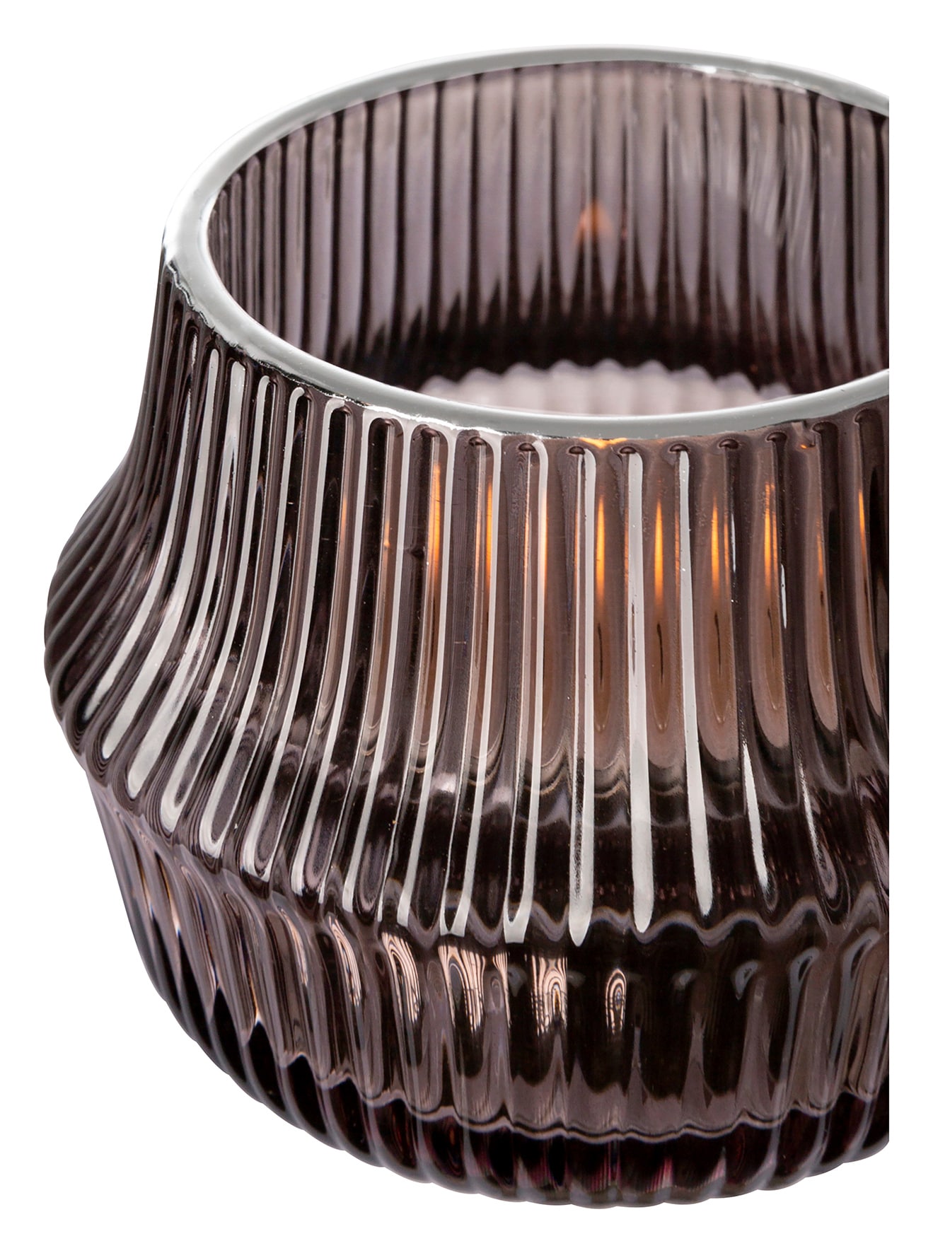 Fink Windlicht FREYA 7 cm graubraun