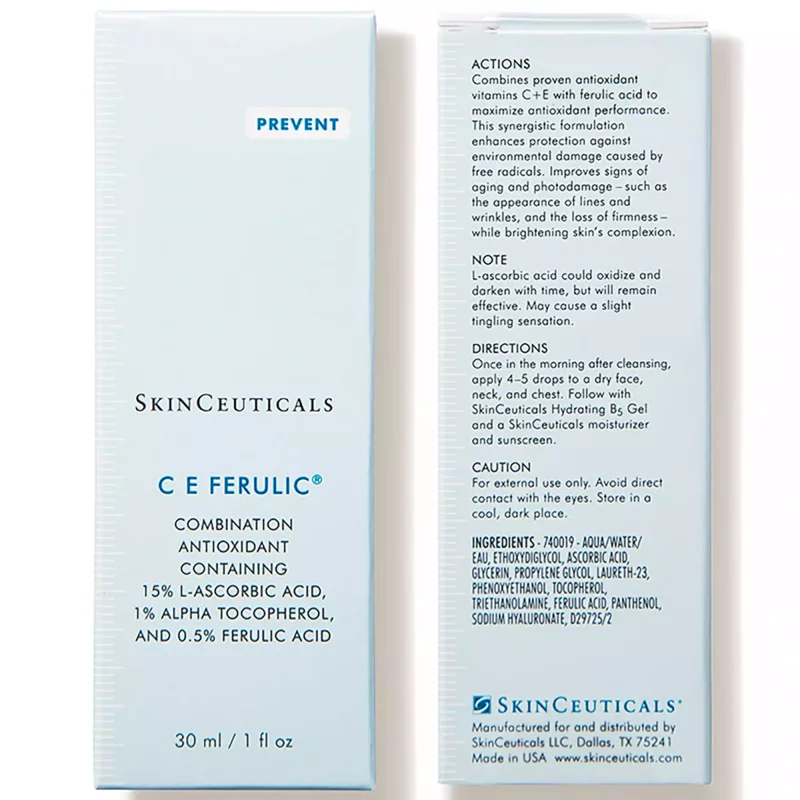 C E FERULIC Serum antioxydant anti-rides Vitamine C - 30ml
