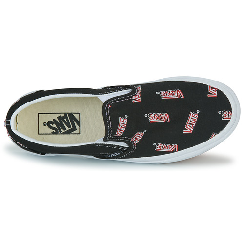 Vans - CLASSIC SLIP-ON - Noir / Rouge