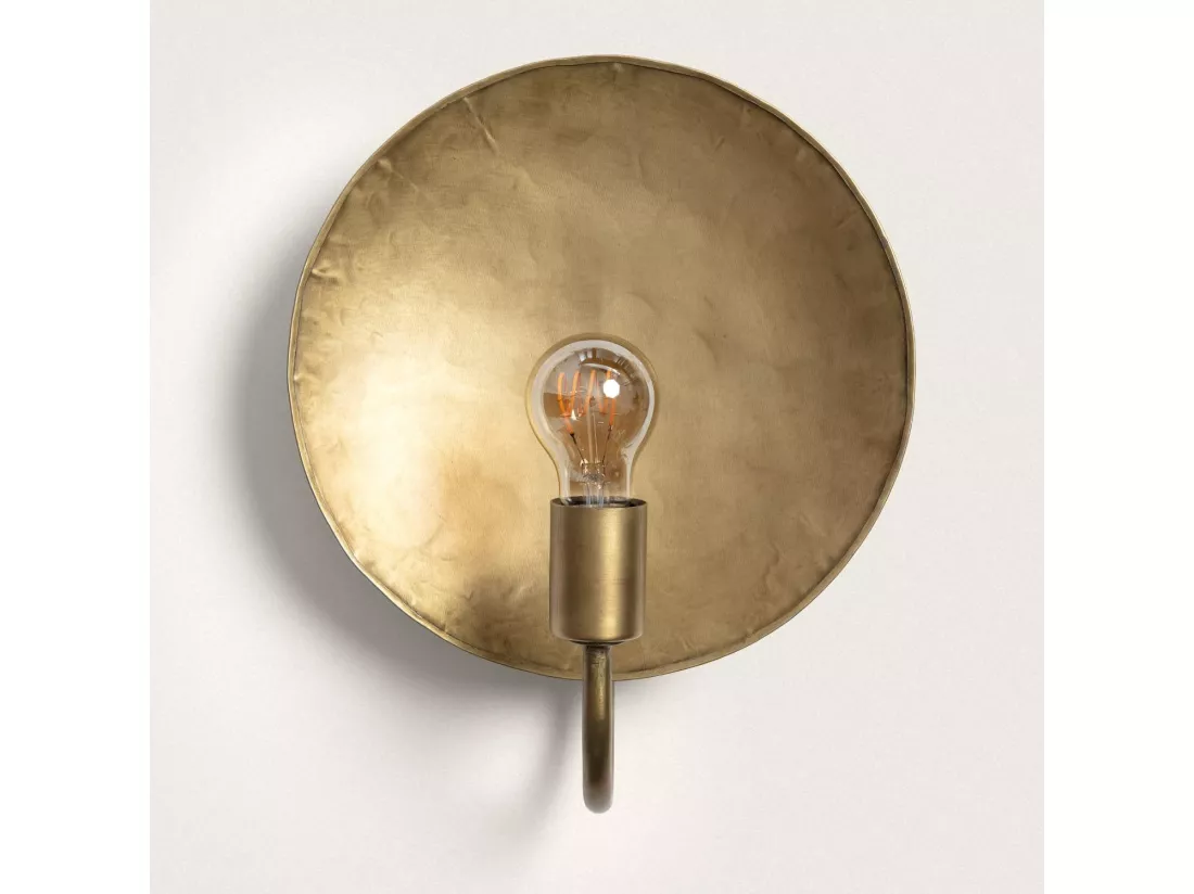 Lampe Murale Métal Anusha Doré