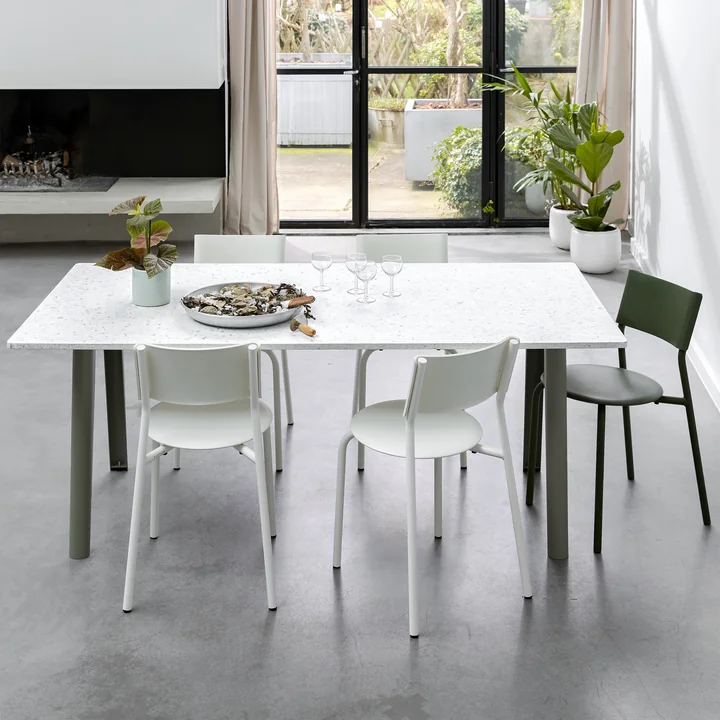 TipToe - NEW MODERN Venezia Esstisch 95 x 160 cm, ashpink