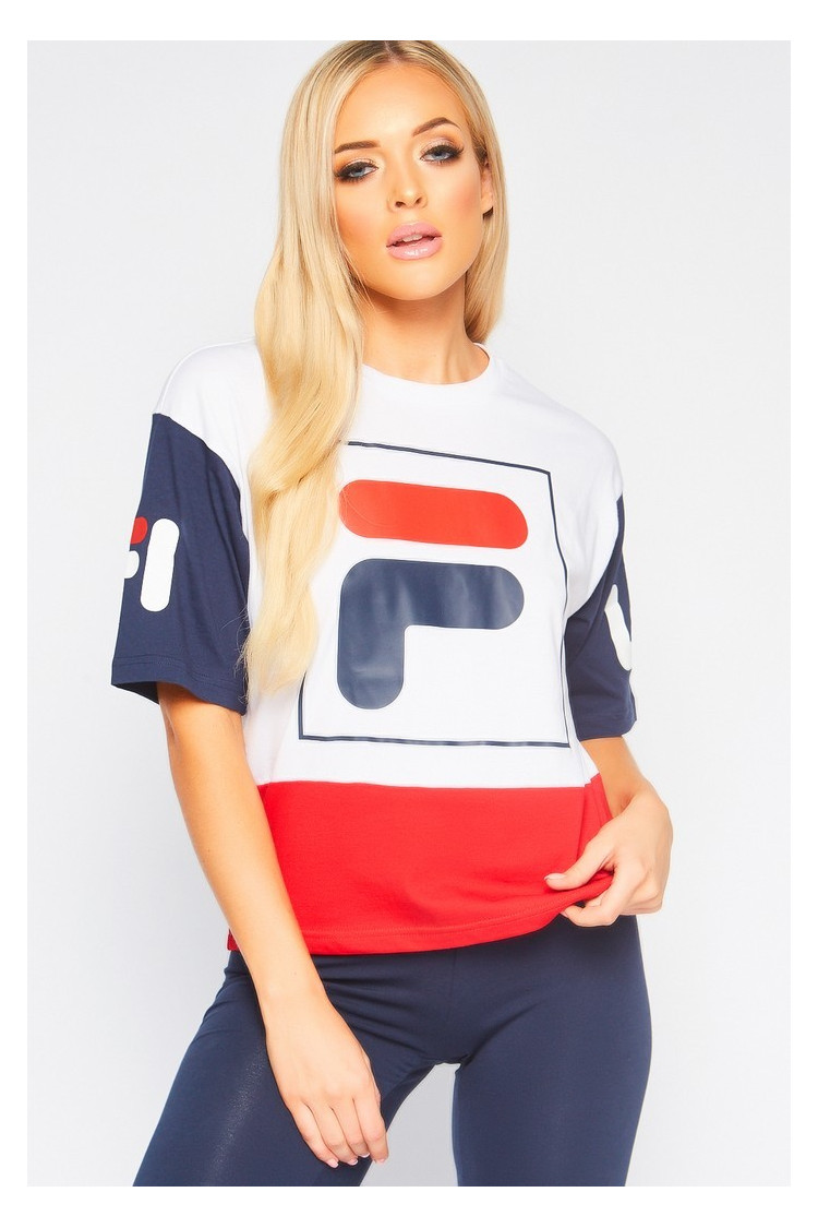 T-shirt tricolore FILA