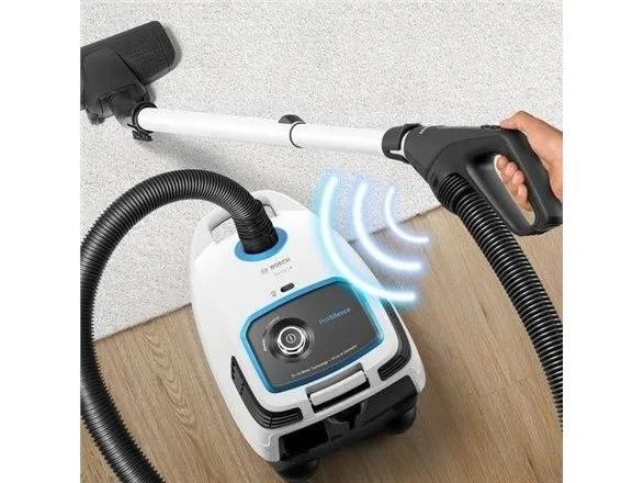 Bosch Serie | 6 BGB6SIL1 ProSilence - Støvsuger - beholder - pose - hvid