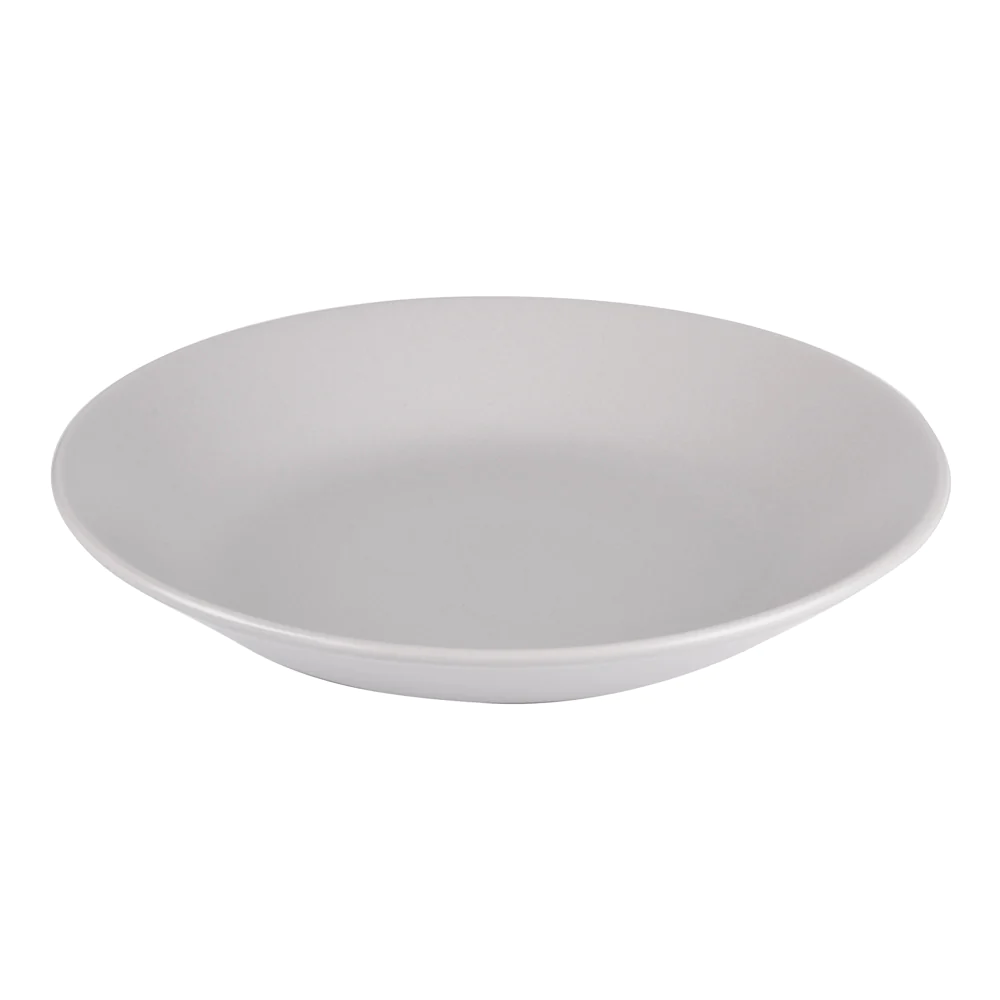 Assiette creuse Itit gris 21 cm (lot de 6) Trend'up