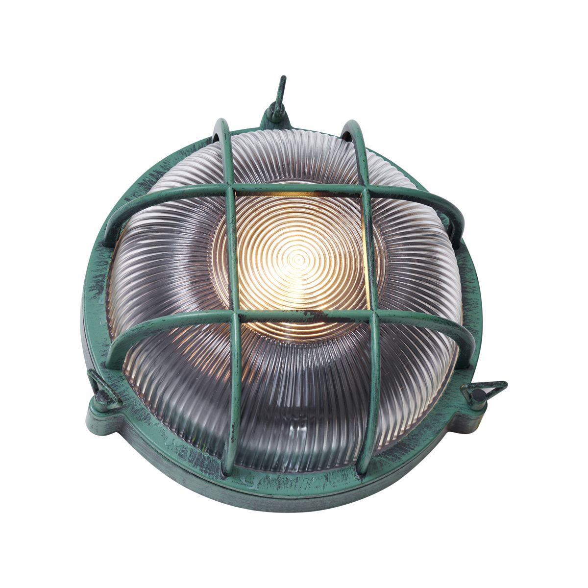 Buiten wandlamp groen rond IP44 - Noutica