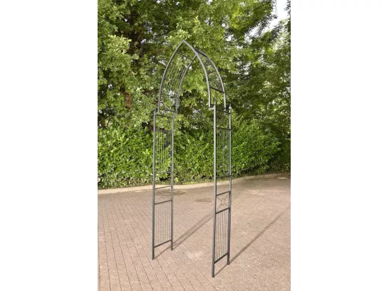 Arche à rosiers - Métal & Métal - Noir - Flexi