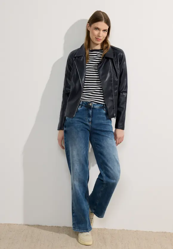 Coole Bikerjacke - universal blue