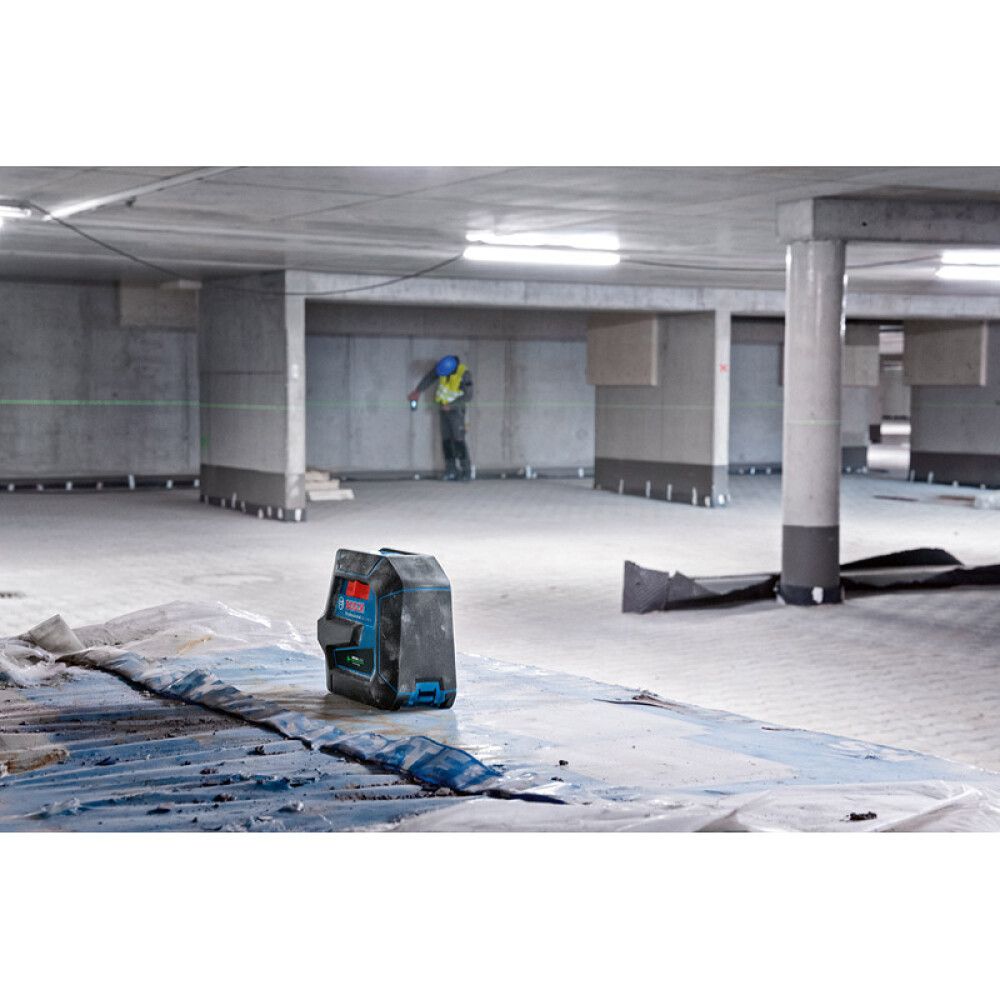 KOMBILASER BOSCH PROFESSIONAL GRØNN GCL 2-50 RM10