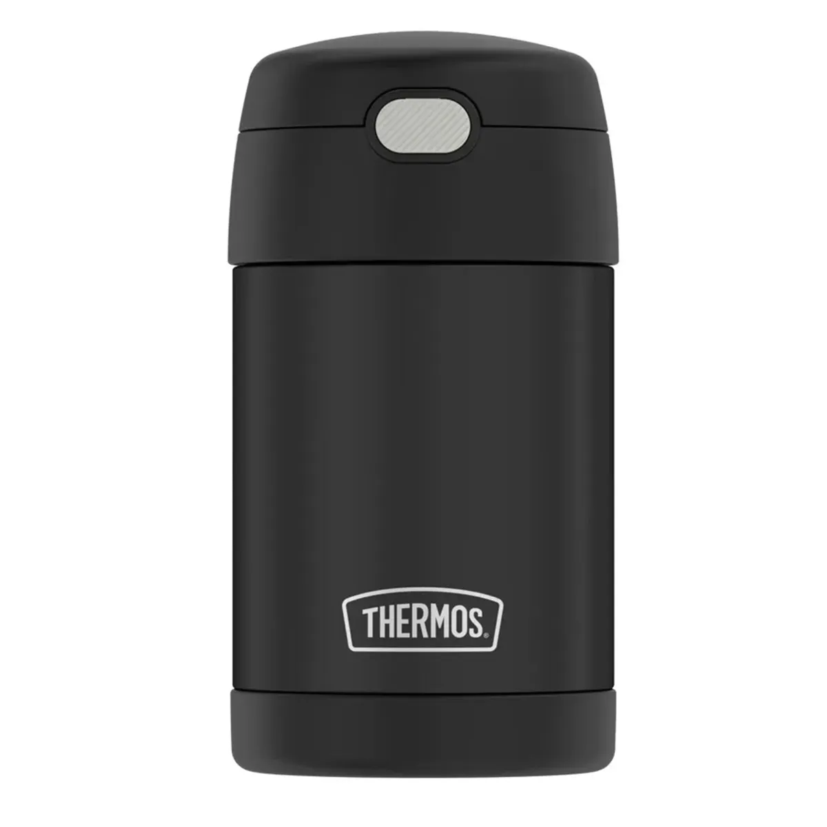 Thermos Bouteille Thermos 470ml + Contenant Thermos 470ml - Noir