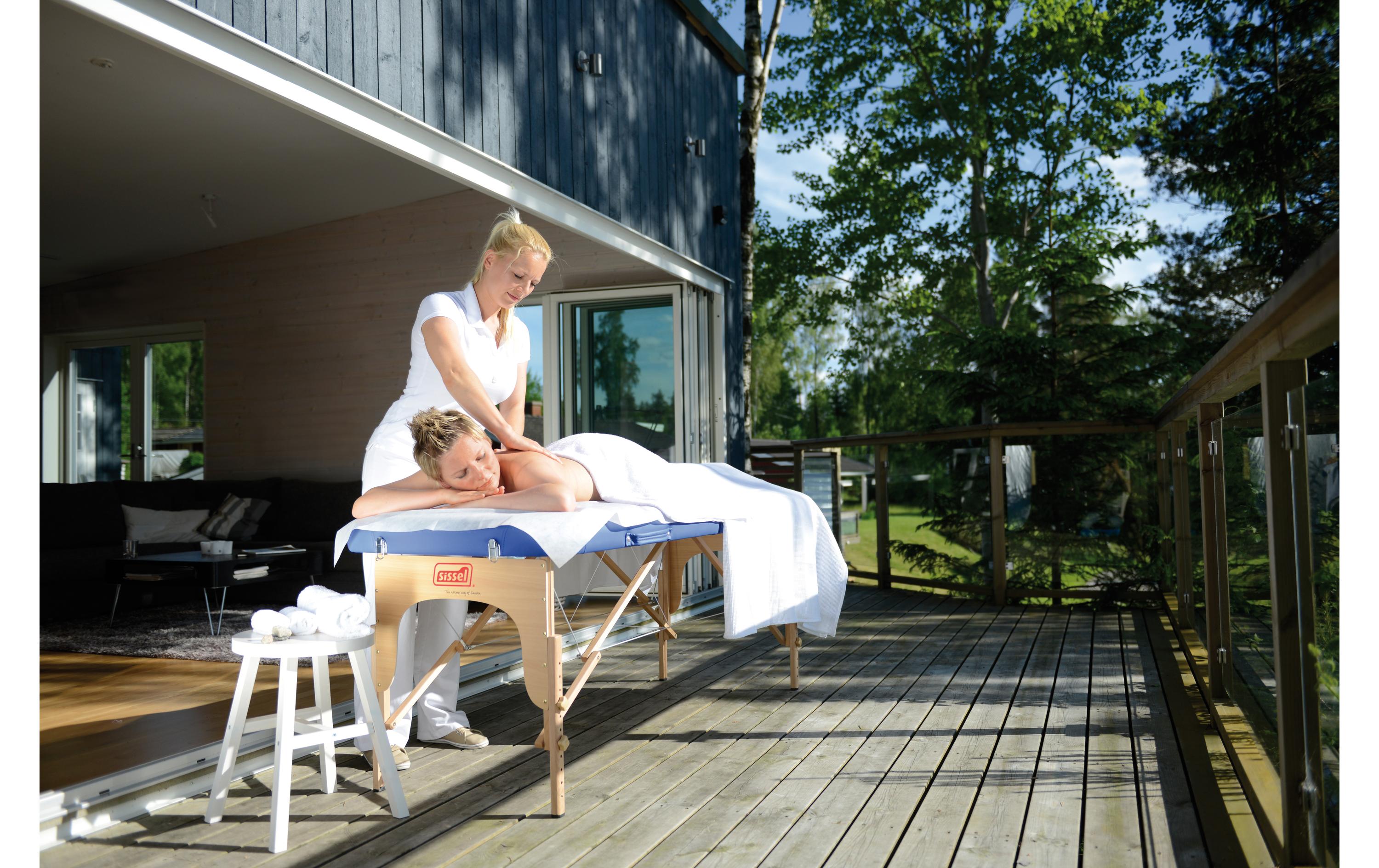 Koffermassagebank Basic inkl. Tragetasche<br>Massageliege