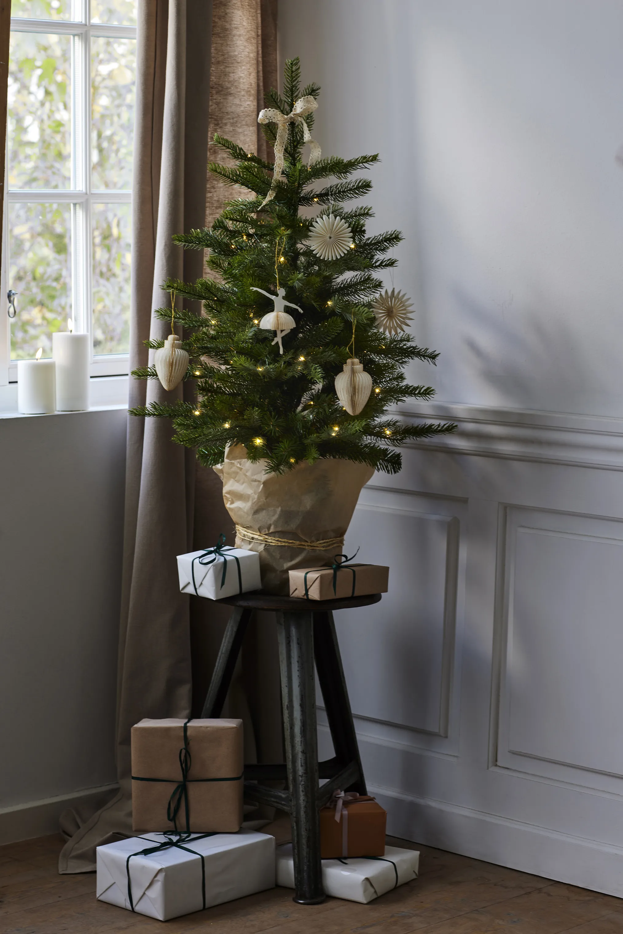 Casa Christmas Kunstigt Grandis Juletræ i Potte