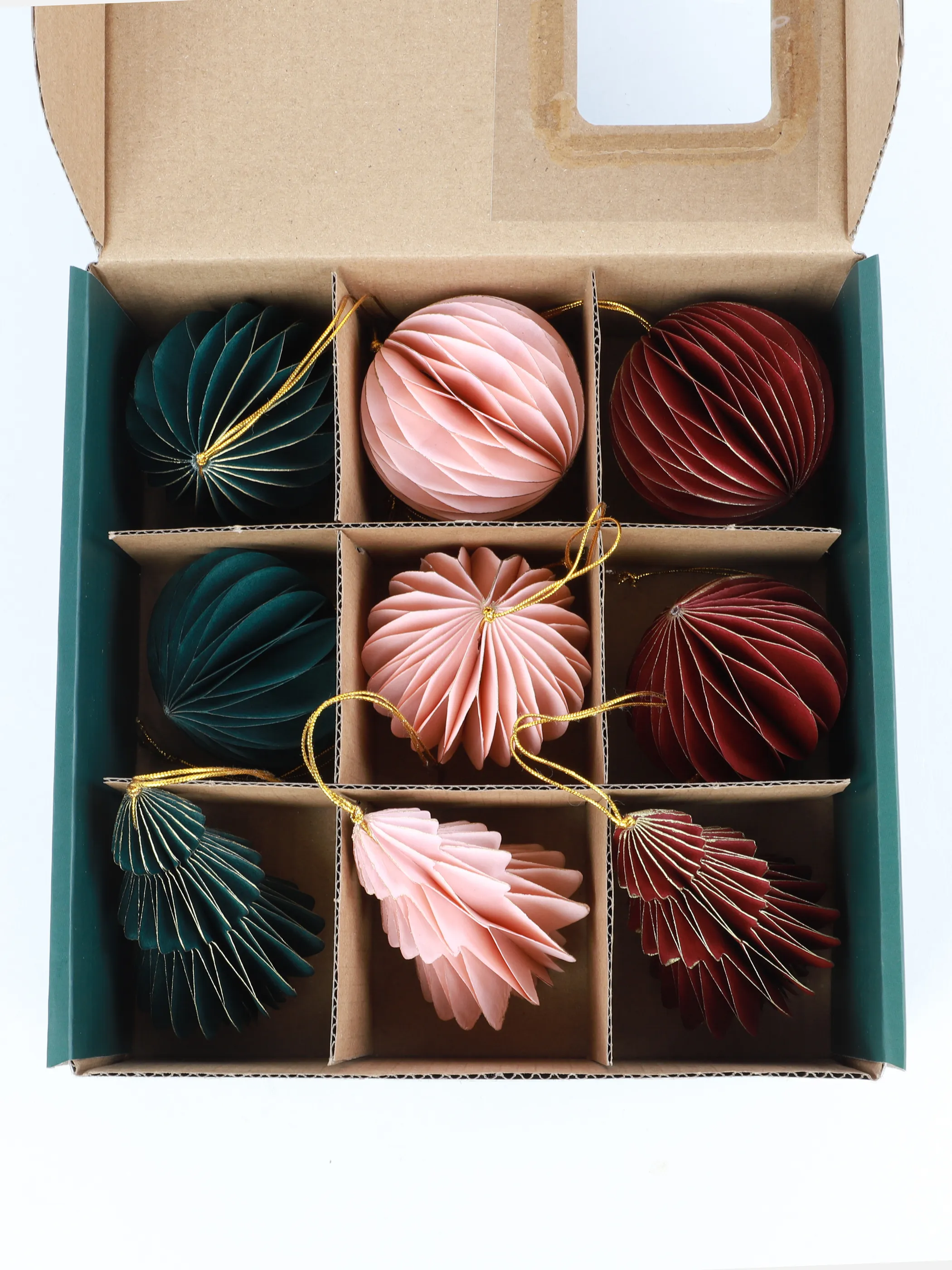Weihnachtsbaum Schmuck-Set, 9tlg.