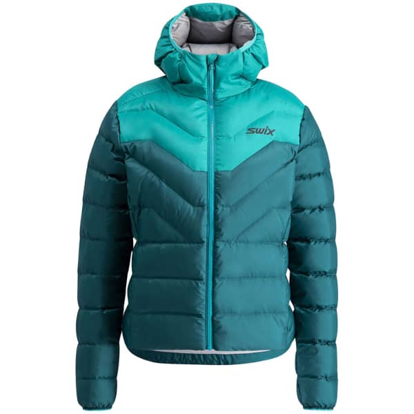 Doudoune ski SWIX INFINITY DOWN JACKET W DARK TEAL/TEAL