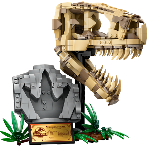 LEGO Jurassic World Dinosaurfossiler: T. Rex-Kranium - 76964