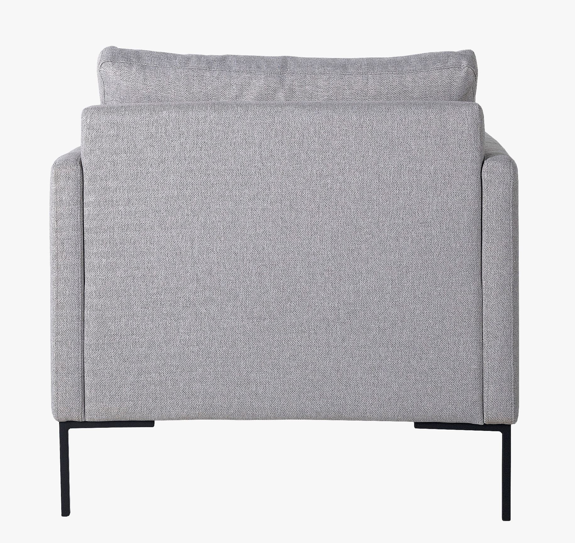 Setetrekkpakke loungestol hvit - 40x40x60 cm