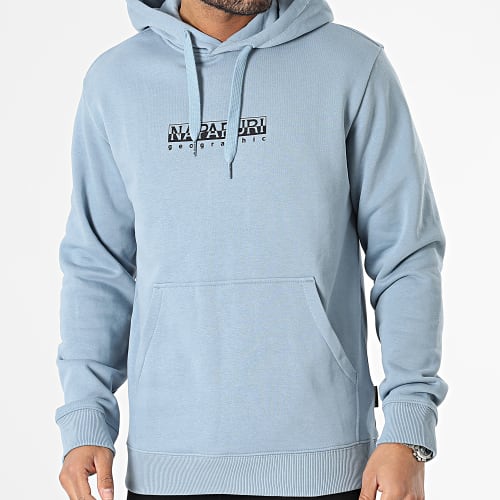 Sweat Capuche Box A4GBE Bleu Clair
