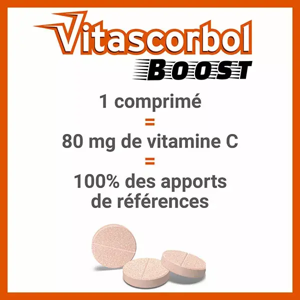 Vitascorbol Boost 20 comprimidos efervescentes