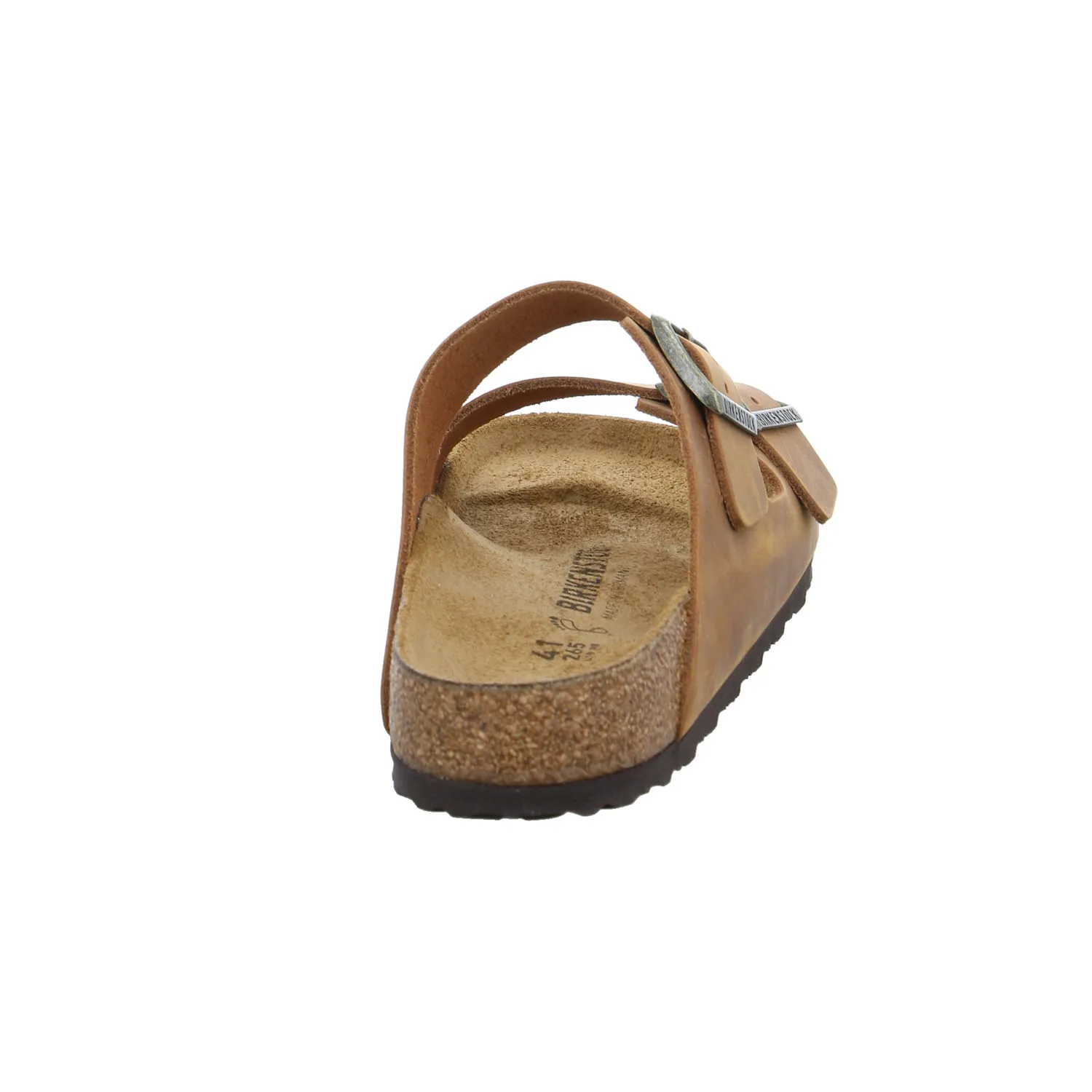 BIRKENSTOCK Bio-Mûles Cognac Leder