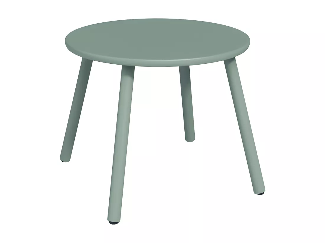 Tables gigognes de jardin en métal - Vert amande - MIRMANDE de MYLIA