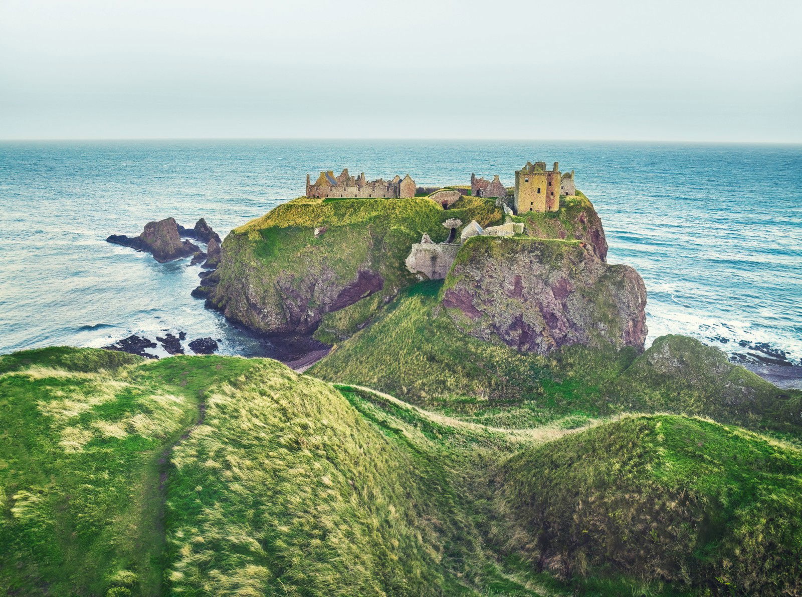 Dunnottar Castle by Sven Fennema - Limited Edition. Edition of: 150. Signed.