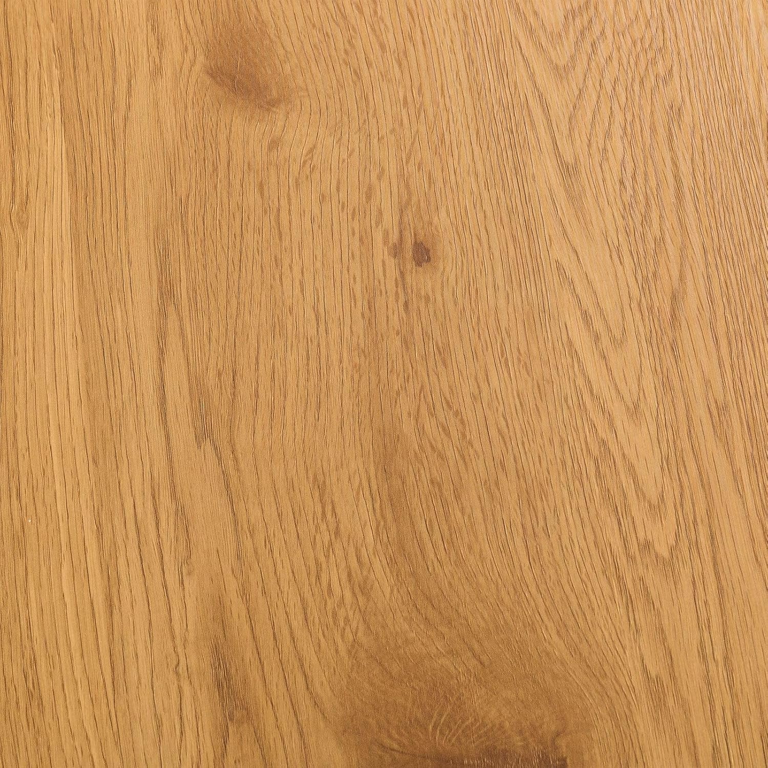 IDIMEX RUDA Couchtisch rund 85 cm, Eiche Finish- Moderner Wohnzimmertisch in Holzoptik, runder Sofatisch MDF, Design Loungetisch, Ablagetisch für Wohnzimmer