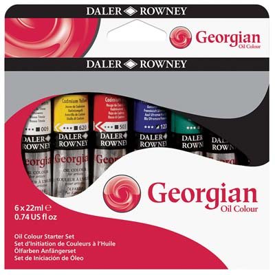 Daler Rowney Georgian Oil Paint Starter Set