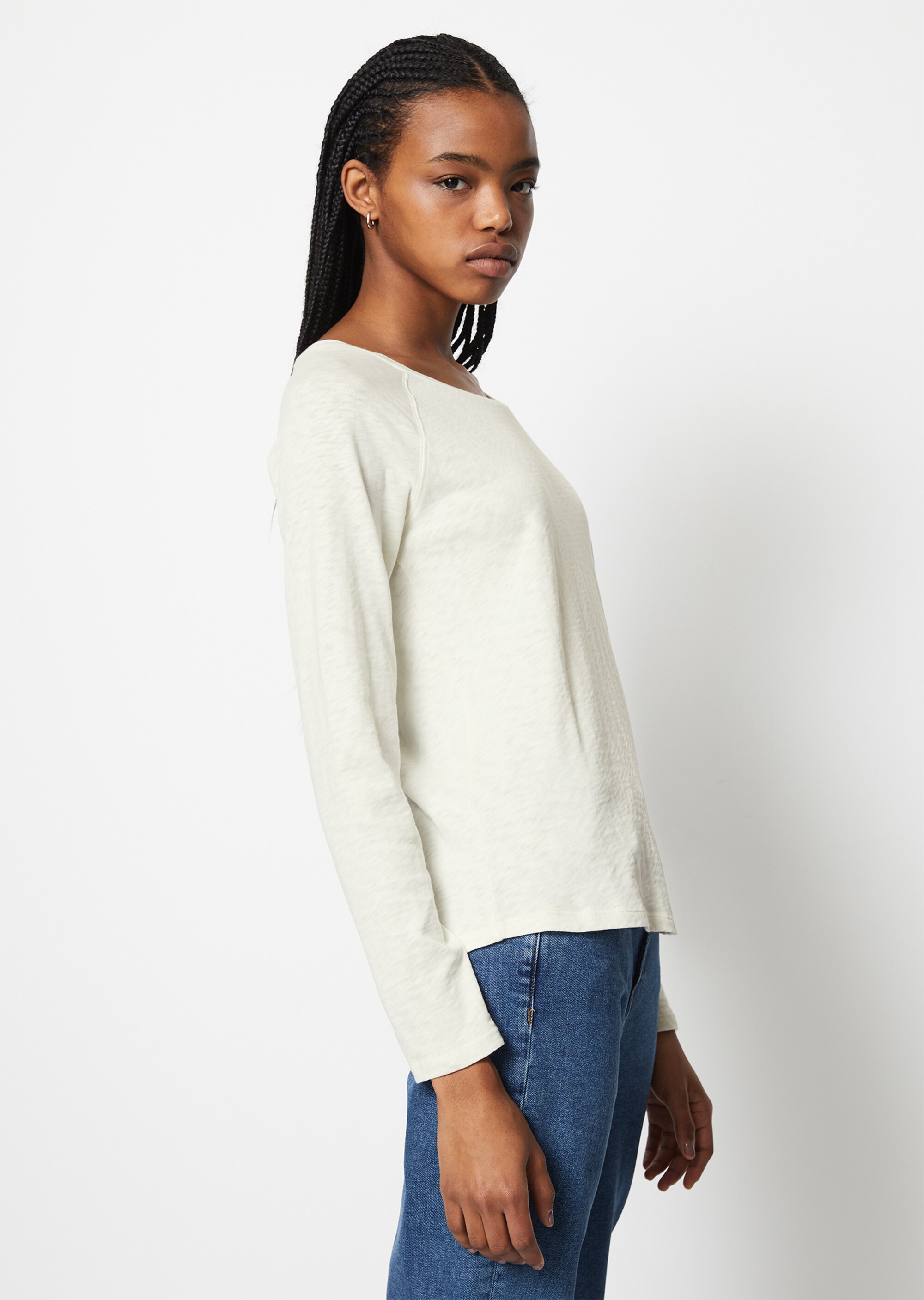 DfC Longsleeve relaxedaus Slub-Jersey
