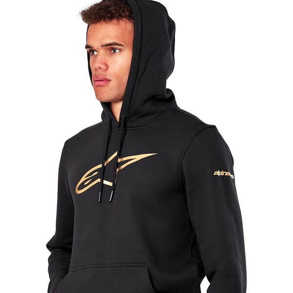 Alpinestars - Sweat à capuche Gilded Noir / Or