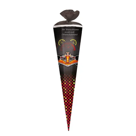 Herlitz Schultüte Formula 1, eckig, 85 cm