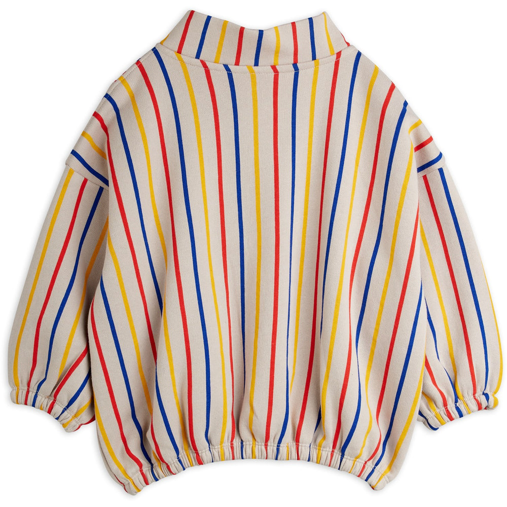Køb Mini Rodini Multi Clover Emb Half Zip Sweatshirt