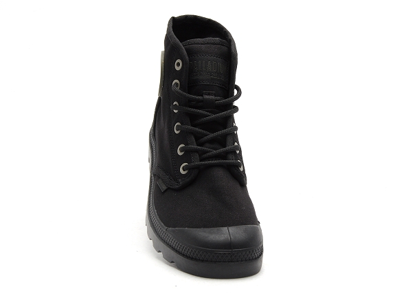 Palladium boots bottine plates femme pampa hi htg noir