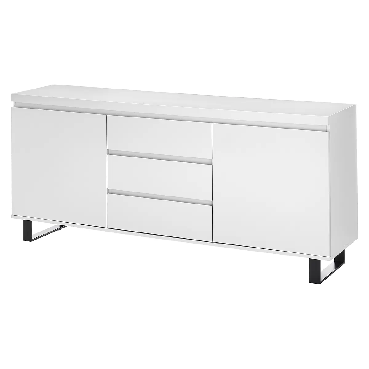 Sideboard Austin schwarz,weiss