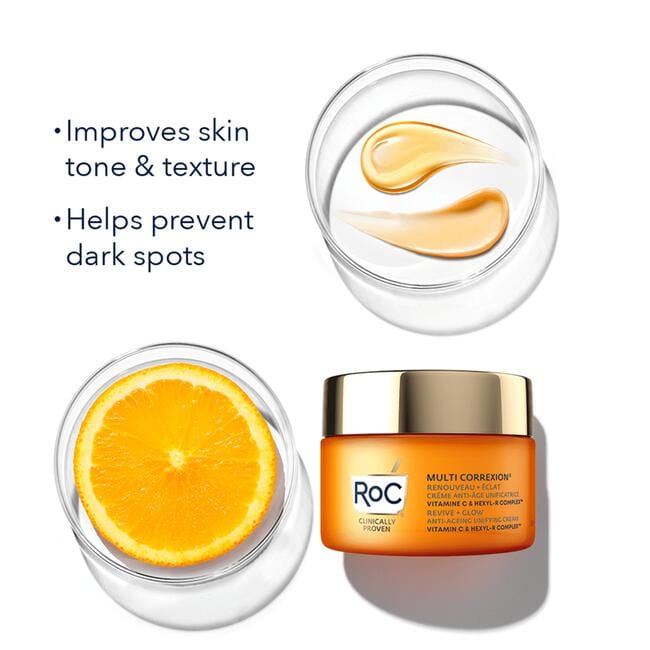 RoC Multi-Correxion Revive & Glow Anti-Aging Unifying Cream Rich 50 ML