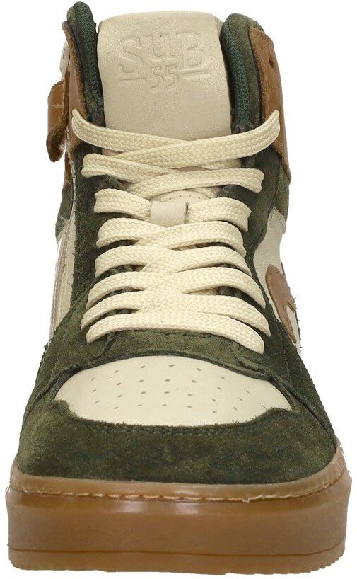 Sub55 Veterschoenen Hoog groen