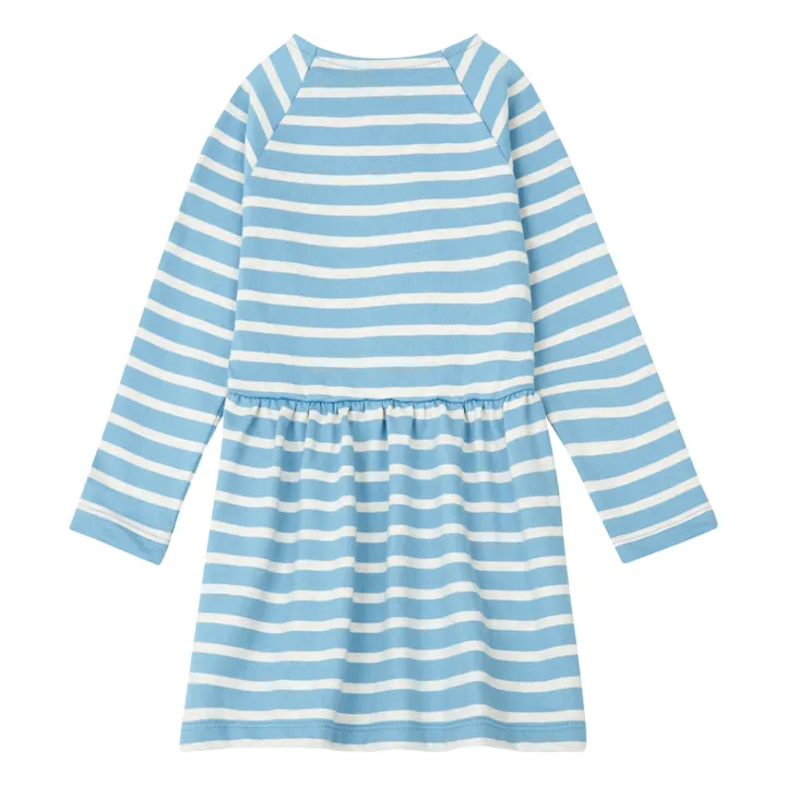 Petit Bateau Robe Jersey Rayée | Bleu