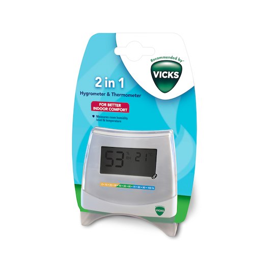 Hygromètre et thermomètre 2 en 1   de               Vicks
