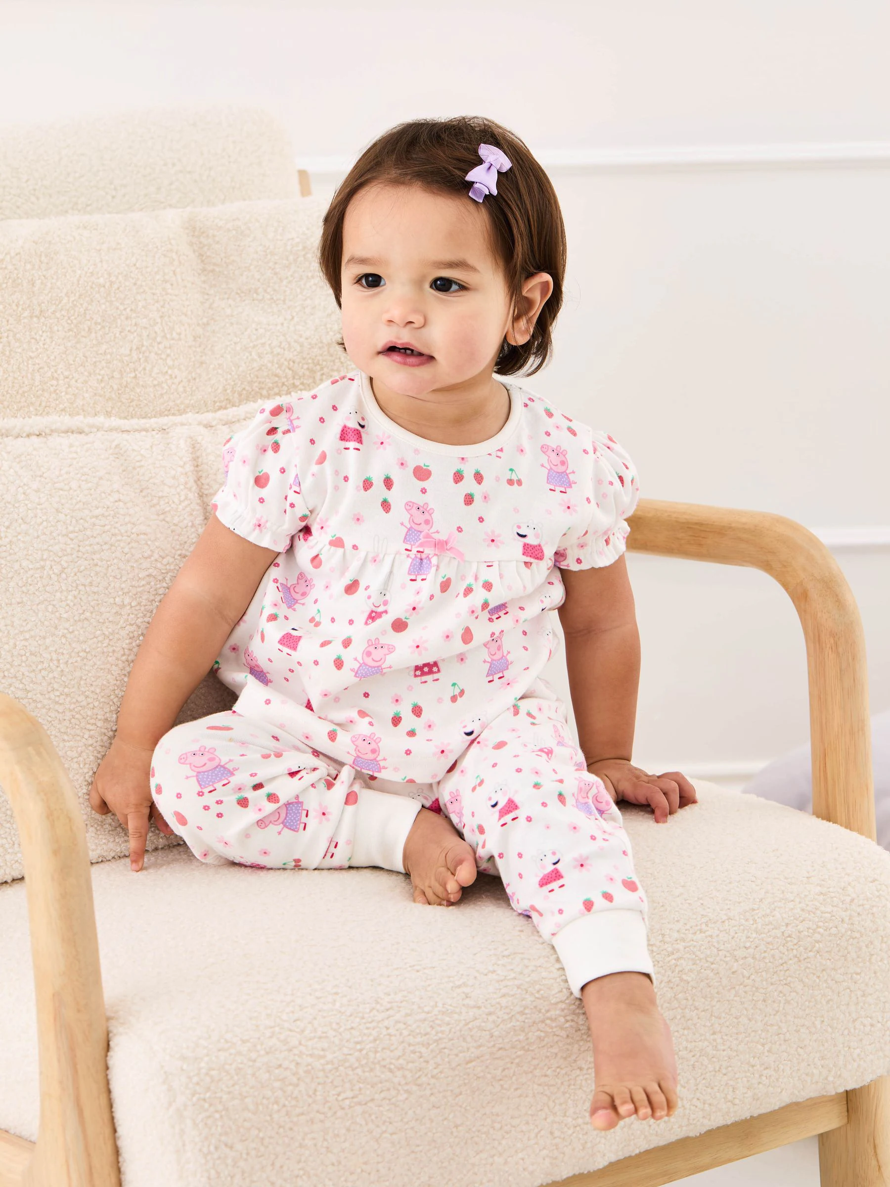 JoJo Maman Bébé - Jersey pyjama met Peppa Pig