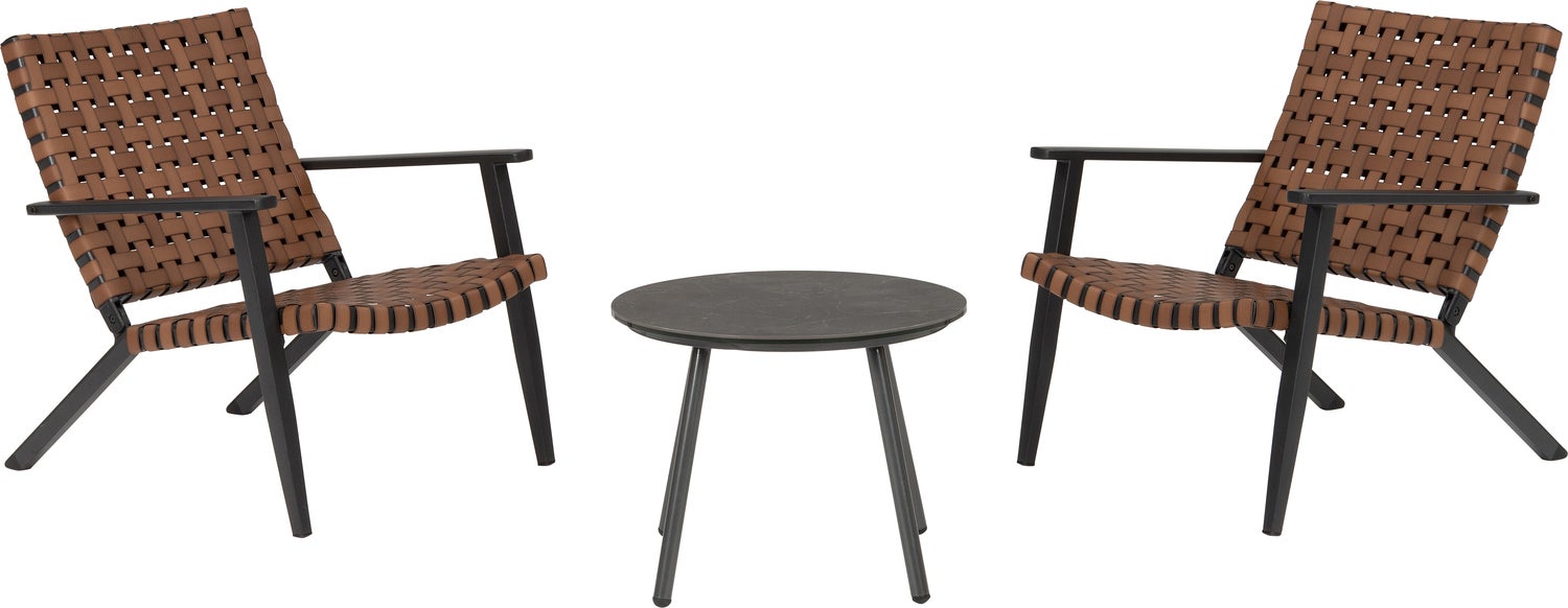 Intratuin loungestoel Huub bruin