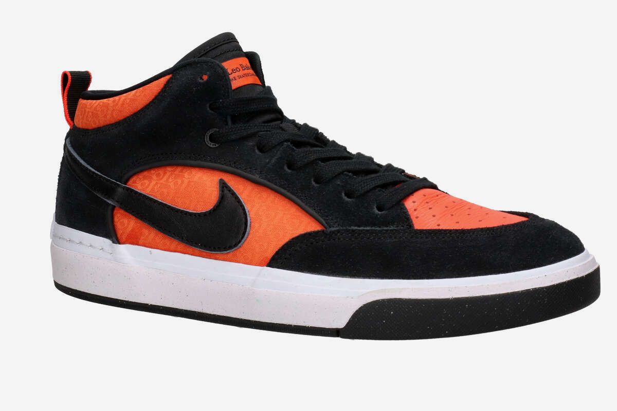 Nike SB React Leo Schuh (black orange electro)
