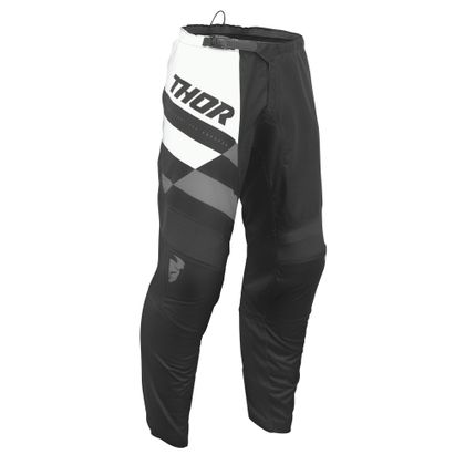 Pantalon cross Thor SECTOR CHECKER YOUTH - Noir / Gris