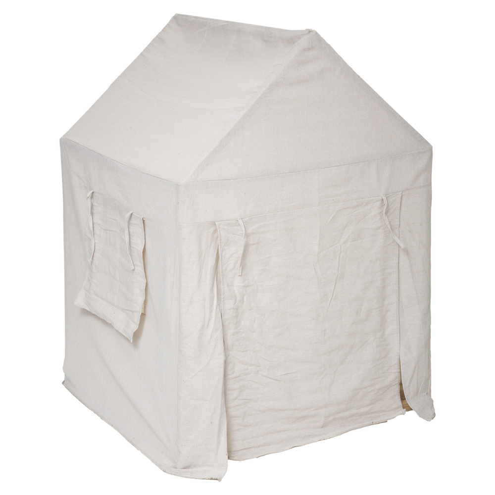 Maison pour enfant en pin + toile