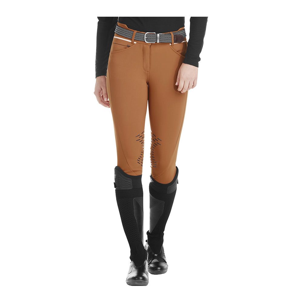 Horse Pilot X-DESIGN - Pantalon siliconé Femme gold brown