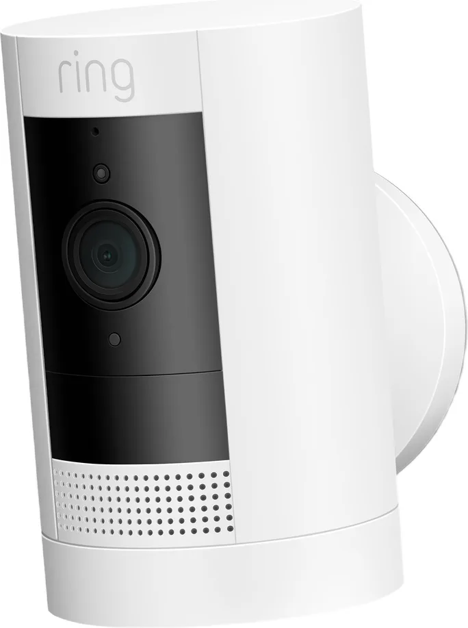 Ring Stick Up Cam Battery Blanc Caméra de surveillance