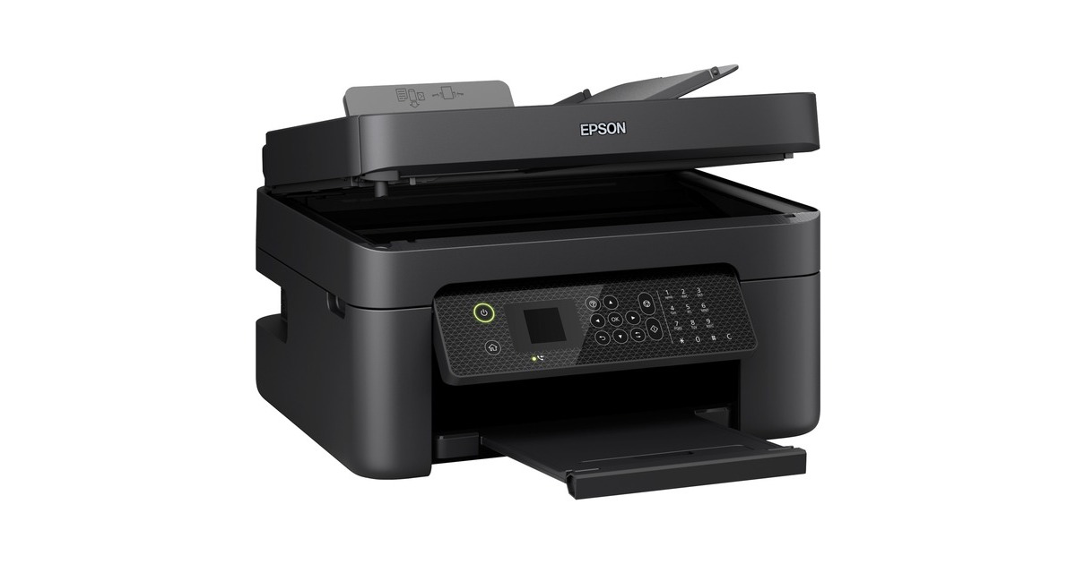 EpsonWorkForce WF-2930DWF all-in-one inkjetprinter met faxfunctie  (Zwart, Scannen, Kopiëren, Faxen, Wi-Fi)
